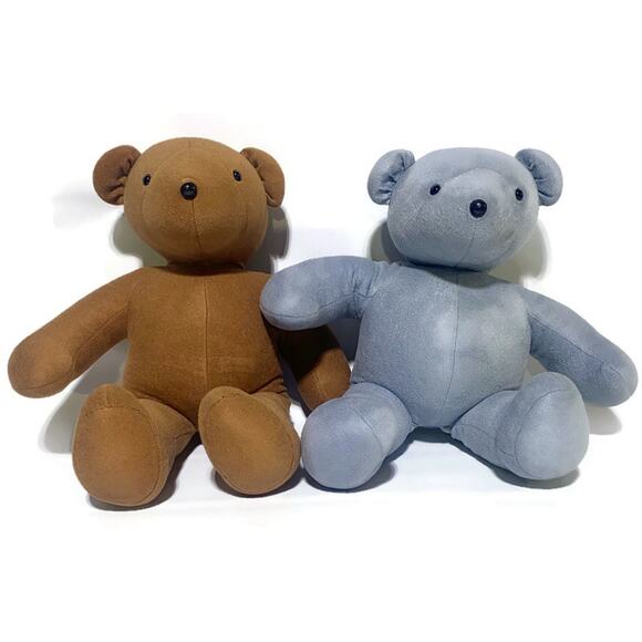 Unbranded Other - Great American Bear Company Teddy Bears Lot of 2 Brown and Blue 18" Long